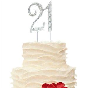 21 Birthday Cake Topper